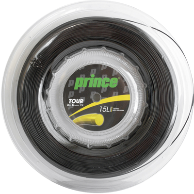 Prince Tour Xtra Control 15/15L Tennis String - 200m Reels (Black or Yellow) - main image